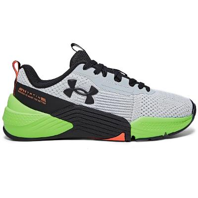Tênis Under Armour Tribase Reps 2 Masculino - Cinza e Verde Limão