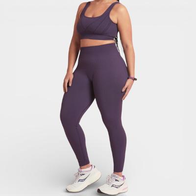 Calça Legging Lupo Seamless Basic Feminina - Roxo Escuro
