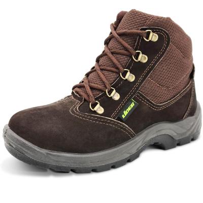 Botina De Segurança Biqueira de PVC Cartom CA40102 Couro Nobuck Casual - Marrom