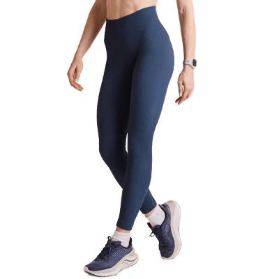 Calça Legging Lupo Sem Costura Canelada Feminina - Azul