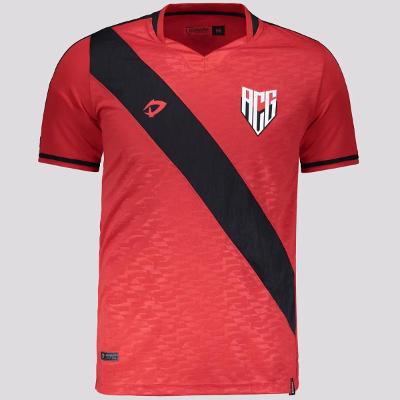 Camisa Dragão Oficial ACG Jogo 1 2025 Masculina - Vermelho e Preto