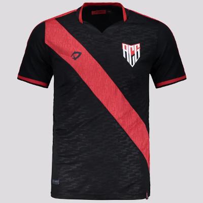 Camisa Dragão Oficial ACG Jogo 2 2025 Masculina - Preto e Vermelho