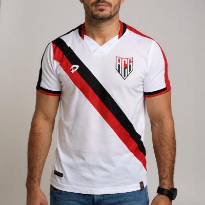 Camisa Dragão Oficial ACG Jogo 3 2025 Masculina - Branco e Preto