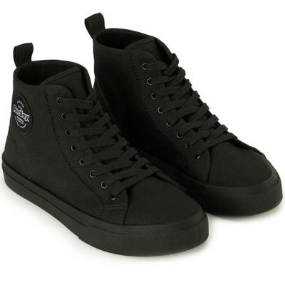 Tênis Redley High Cano Alto Monocromo - Preto