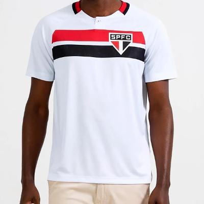 Camisa Polo São Paulo Aliança Masculina - Branco