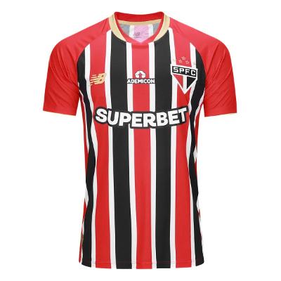 Camisa São Paulo II 25/26 s/n Torcedor New Balance Masculina - Vermelho e Branco