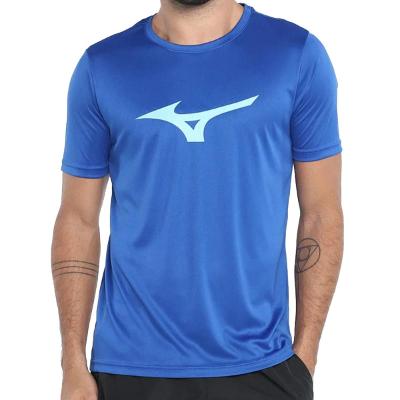 Camiseta Mizuno Run Spark MIMSR4656 Masculina - Azul
