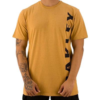 Camiseta Oakley Big Bark Masculina - Mostarda
