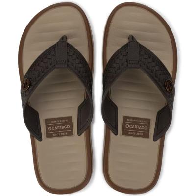 Chinelo Cartago Coimbra II Masculino - Marrom