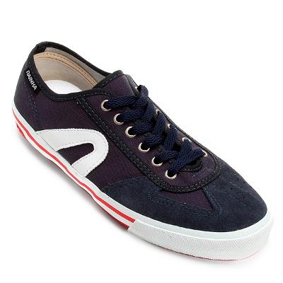 Tênis Rainha VL 2500 Infantil - Marinho e Vermelho