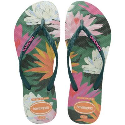 Chinelo Havaianas Slim Summer Bliss Feminino - Verde