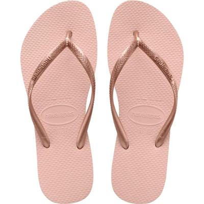 Chinelo Havaianas Slim Tradicional Feminino - Rose