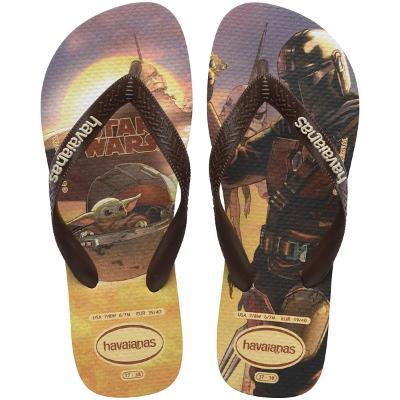 Chinelo Havaianas Star Wars Masculino - Bege