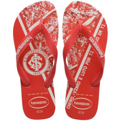 Chinelo Havaianas Top Times Internacional Masculino - Vermelho