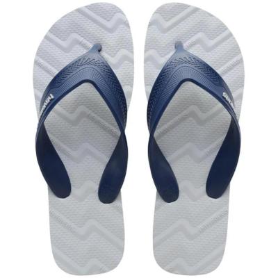 Chinelo Havaianas Track Waves Masculino - Cinza e Marinho