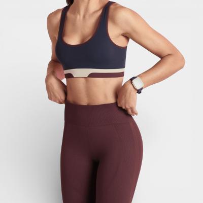 Top Esportivo Lupo LSport Seamless Dupla Face - Marinho e Vinho