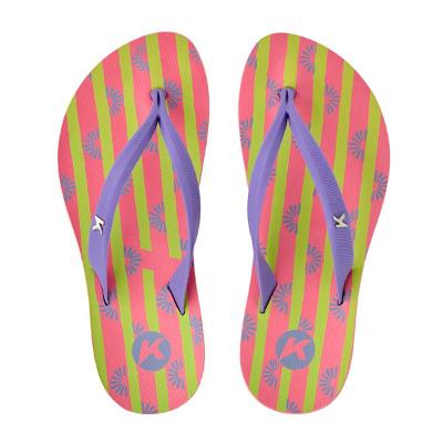 Chinelo Kenner Ibiza Lola Feminino - Verde e Roxo