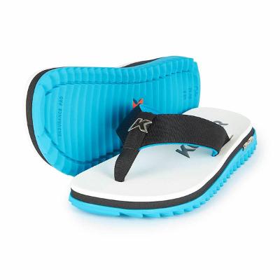 Chinelo Kenner Kivah Line Masculino - Branco e Azul