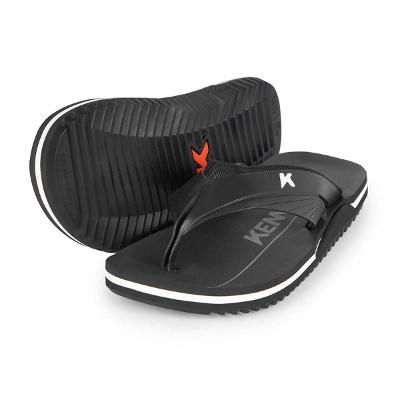Chinelo Kenner Nk6 Flux Pro Masculino - Preto e Branco