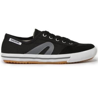 Tênis Rainha VL 2500 Infantil - Preto e Cinza