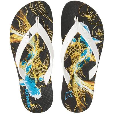 Chinelo Kenner Summer Carpa II Masculino - Preto e Dourado