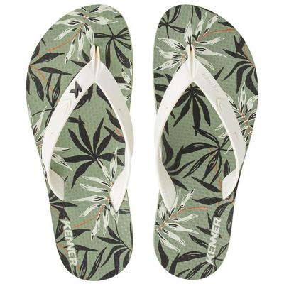 Chinelo Kenner Summer Dunas Masculino - Verde e Branco