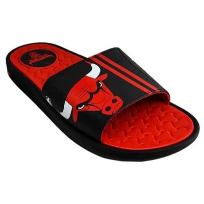 Chinelo Masculino Slide NBA Rider - Vermelho e Preto