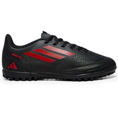 Chuteira Society Adidas Deportivo III Unissex - Preto e Vermelho