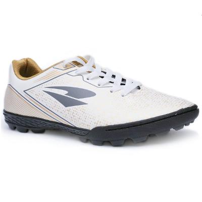 Chuteira Society Dray Layt Masculino - Branco e Dourado