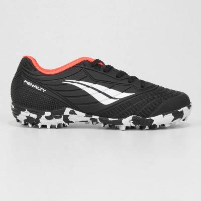 Chuteira Society Infantil Penalty Matis XXI - Preto e Branco