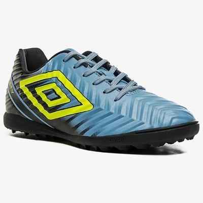 Chuteira Society Umbro Fifty V - Azul e Preto