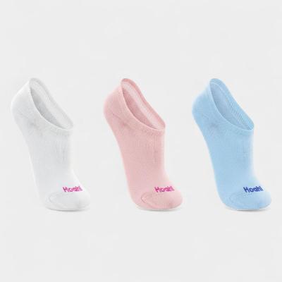 Kit 3 Pares Meia Hoahi Invisível Unissex - Azul e Rosa
