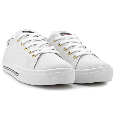Tênis Moleca Casual Feminino - Branco