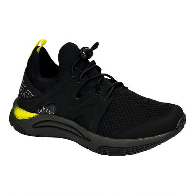 Tênis Infantil Klin New Sport Menino - Preto e Amarelo