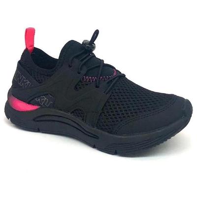 Tênis Infantil Klin New Sport Baby Menina Preto e Pink