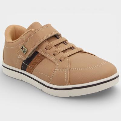Tênis Infantil Klin Flyer Menino - Marrom Claro