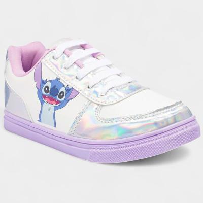 Tênis Infantil Disney Stitch Menina - Rosa e Roxo