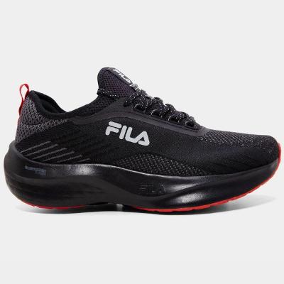 Tênis Fila Go Trainer 2 Masculino - Preto e Vermelho