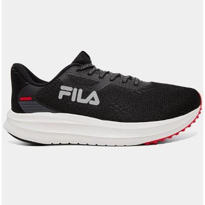 Tênis Fila Fastness Masculino - Preto e Vermelho