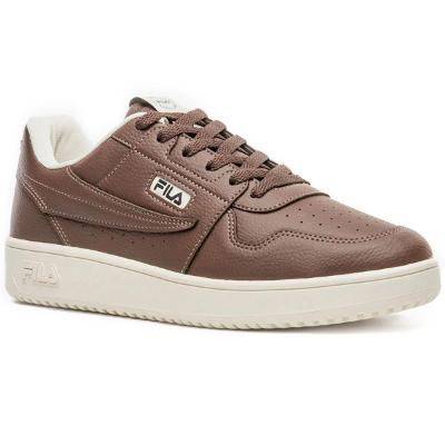 Tênis Couro Fila Acd Classic Masculino - Marrom