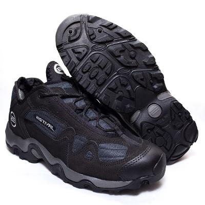 Tênis Couro Estival EstGorge Masculino - Preto