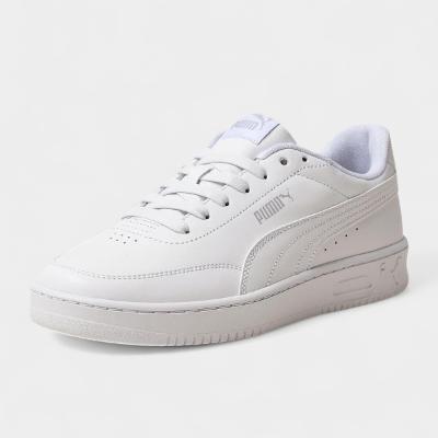 Tênis Casual Puma Court Classic Clean Masculino - Branco