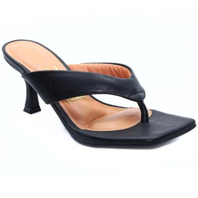 Tamanco Vizzano Salto Baixo Feminino - Preto