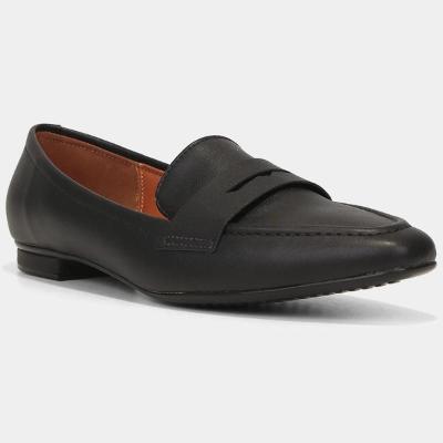 Mocassim Vizzano Bico Fino Feminino - Preto