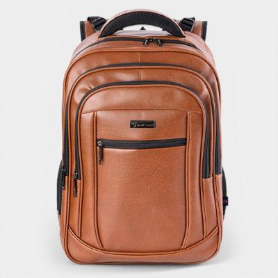 Mochila Executiva World Bags - Marrom Claro