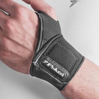 Munhequeira Poker Power Neoprene - Preto