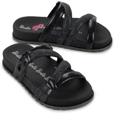 Papete Grendene Kids Barbie Menina - Preto