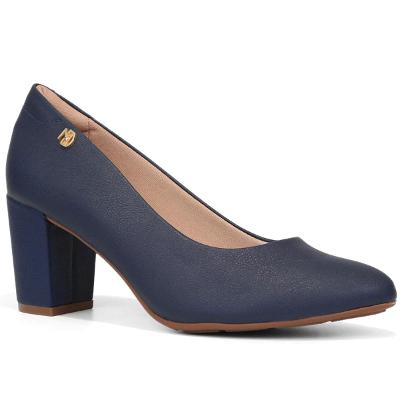 Scarpin Modare Salto Médio Feminino - Marinho
