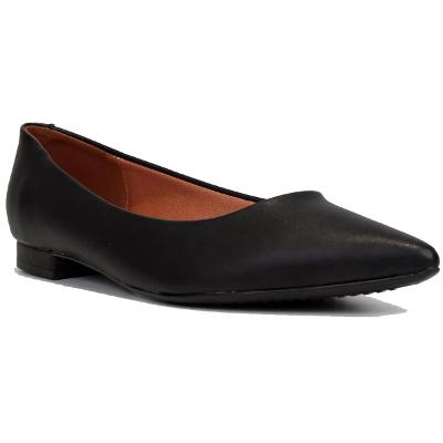 Sapatilha Vizzano Bico Fino Feminina - Preto