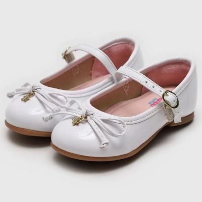 Sapatilha Boneca Molekinha Detalhe Laço - Branco